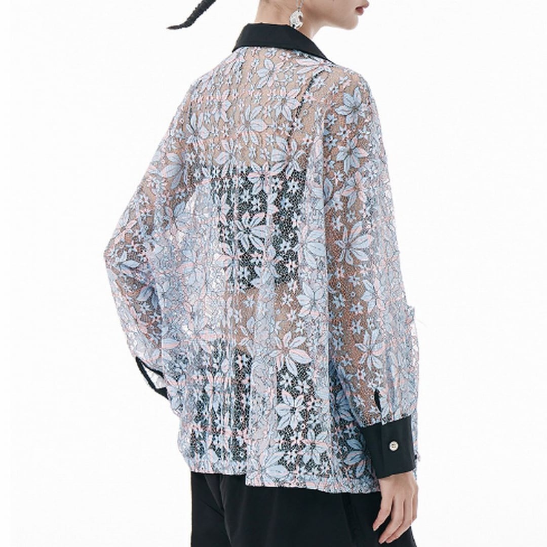 花柄レースシースルージャケット JK0209 | Style Sombre（スタイル