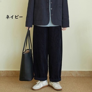 イージー コーデュロイパンツ 4col Y 250509