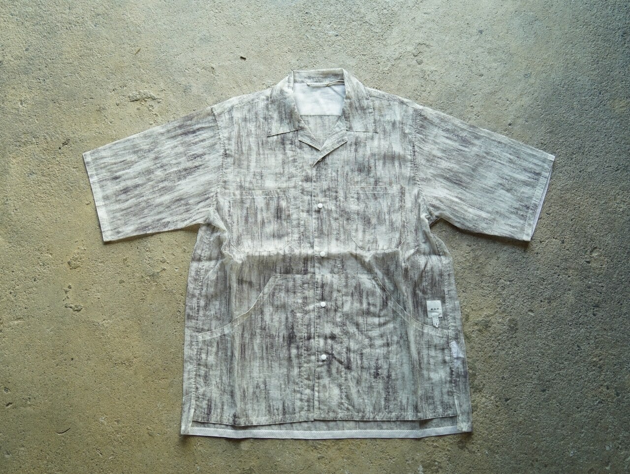 NYLON MESH HALF SLEEVE SHIRT | 01. Outdoor & Life Shop
