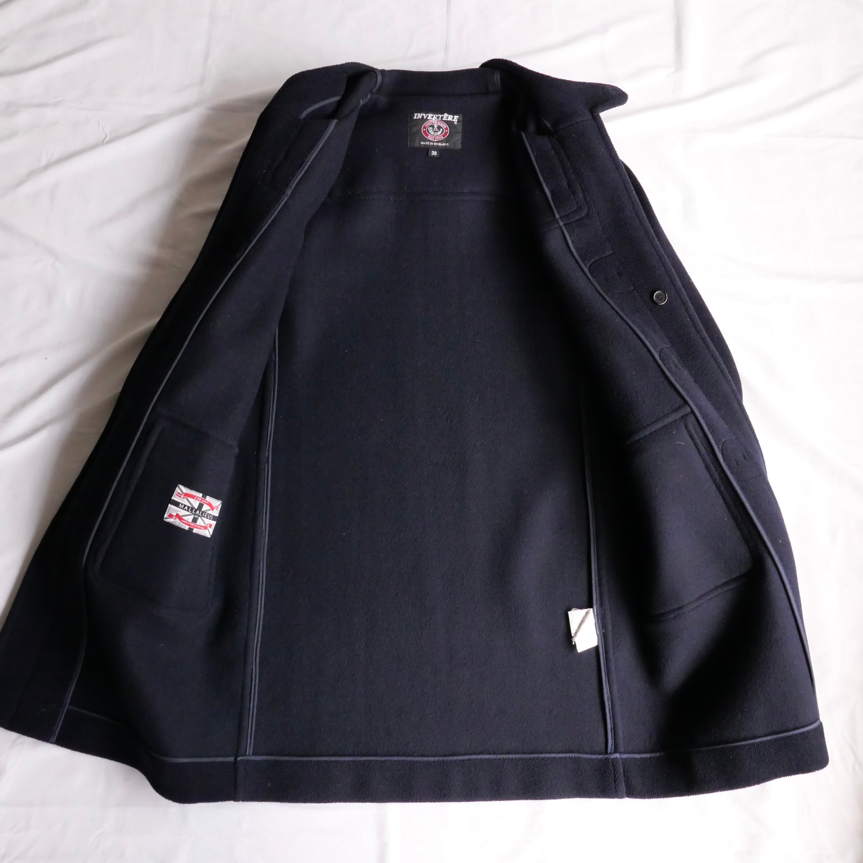 INVERTERE HBT WOOL DUFFLE COAT 