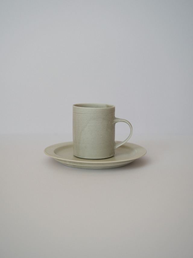 吉田直嗣 マグカップ (グレー釉薬）no.1