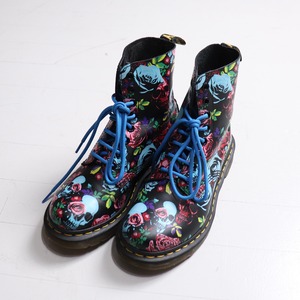 2000s " Dr.Martens "  1460 8ホールブーツ Printed Leather