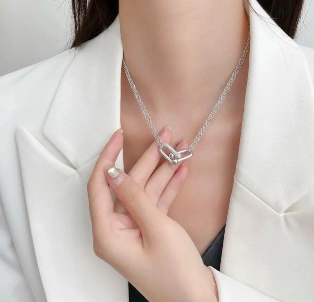 AVALANCHE シルバー テニスネックレス 幅5mm 55cm 【公式通販】