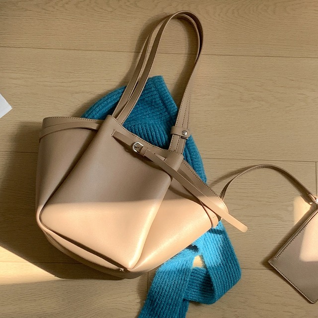 belted tote bag　J00171