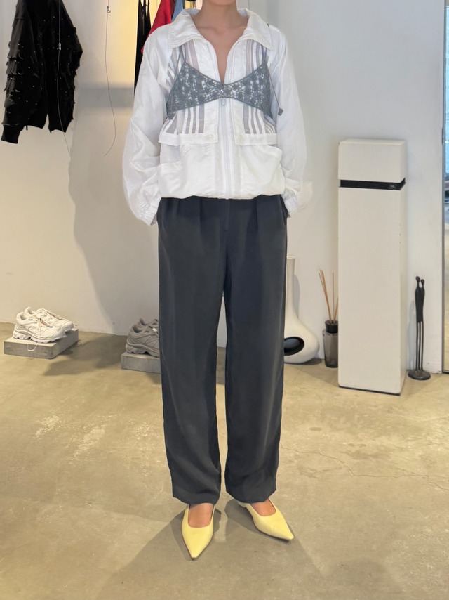 【2026.03.13 INSTAGRAM LIVE】1990s silk tucked trousers