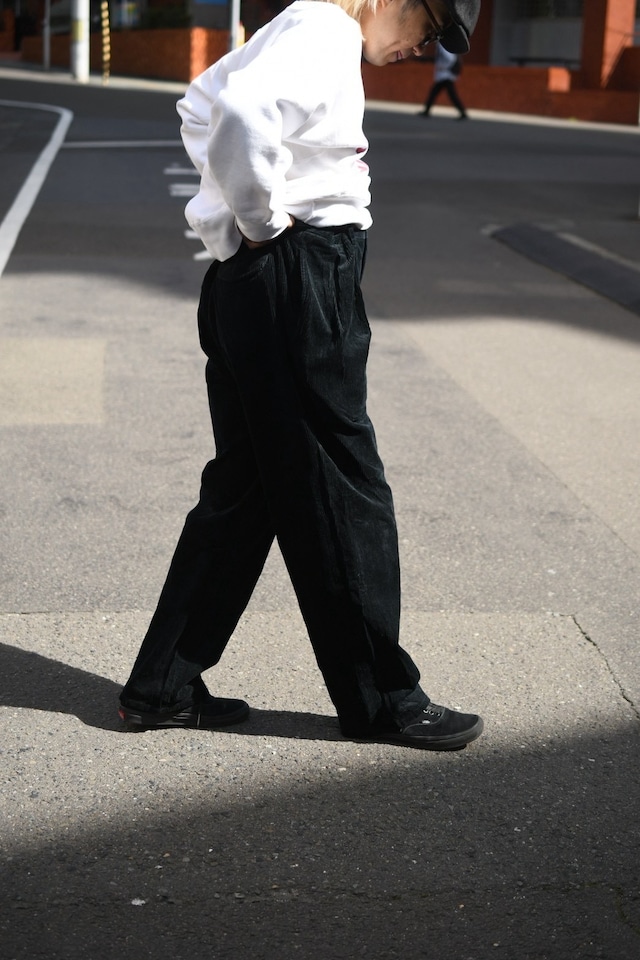 OK/90's "BANANA REPUBLIC" black corduroy trousers