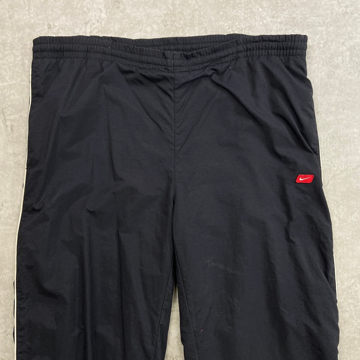 00年代 NIKE ナイキ ナイロントラックパンツ メンズXL 古着 00s
