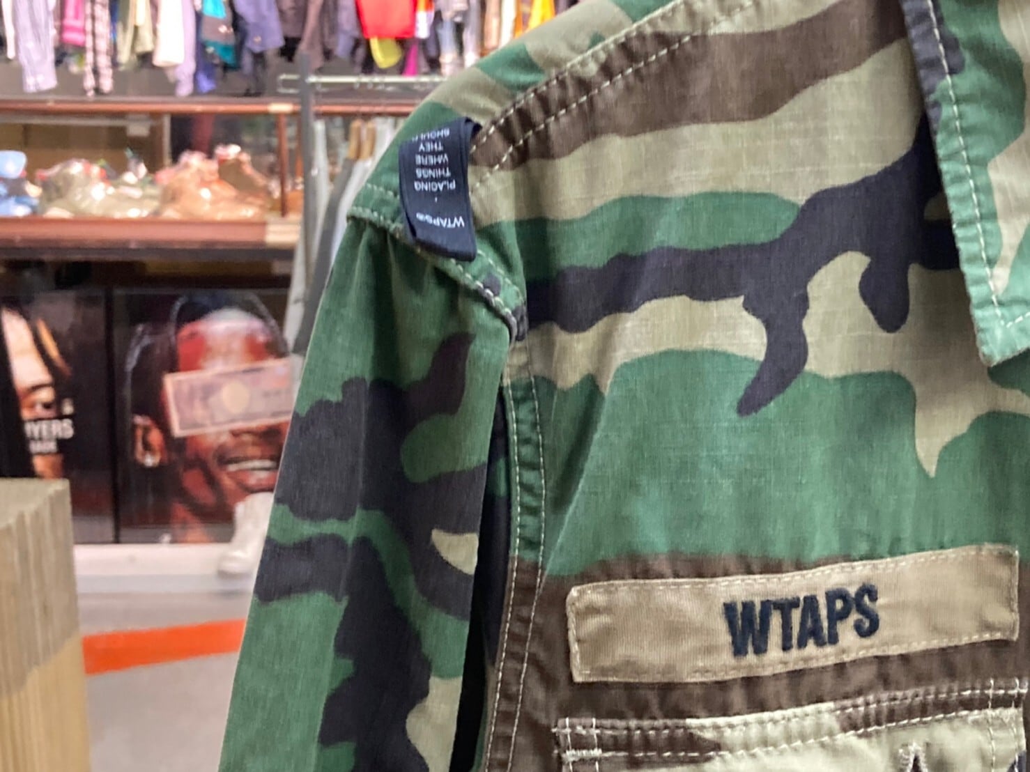 17AW WTAPS JUNGLE LS OLIVE L