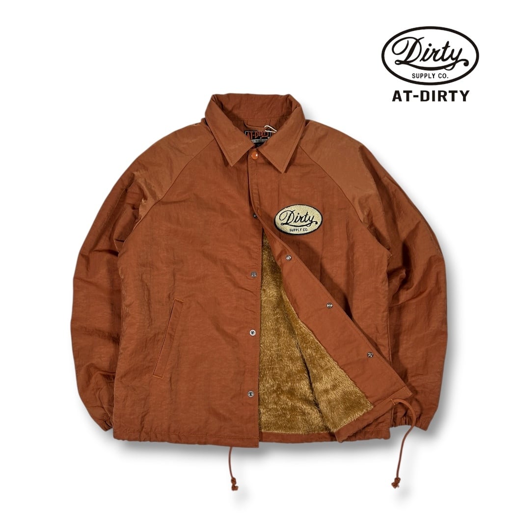 AT DIRTY ボア コーチジャケット ボアコーチジャケット コーチジャケット AT-DIRTY【アットダーティー