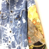 着物デニムジャケットSLEEVE KIMONO DENIM JACKET sleevekimonojk06