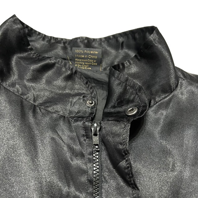 polyester zip up jacket