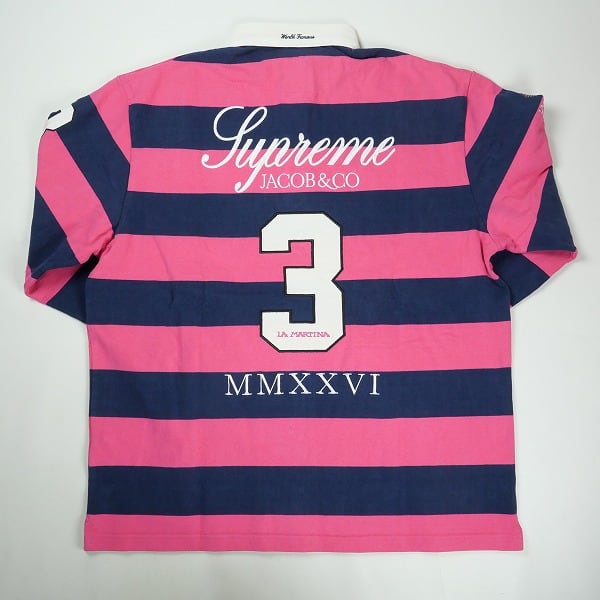 Size【L】 SUPREME シュプリーム ×La Martina ×Jacob & Co 26SS Rugby
