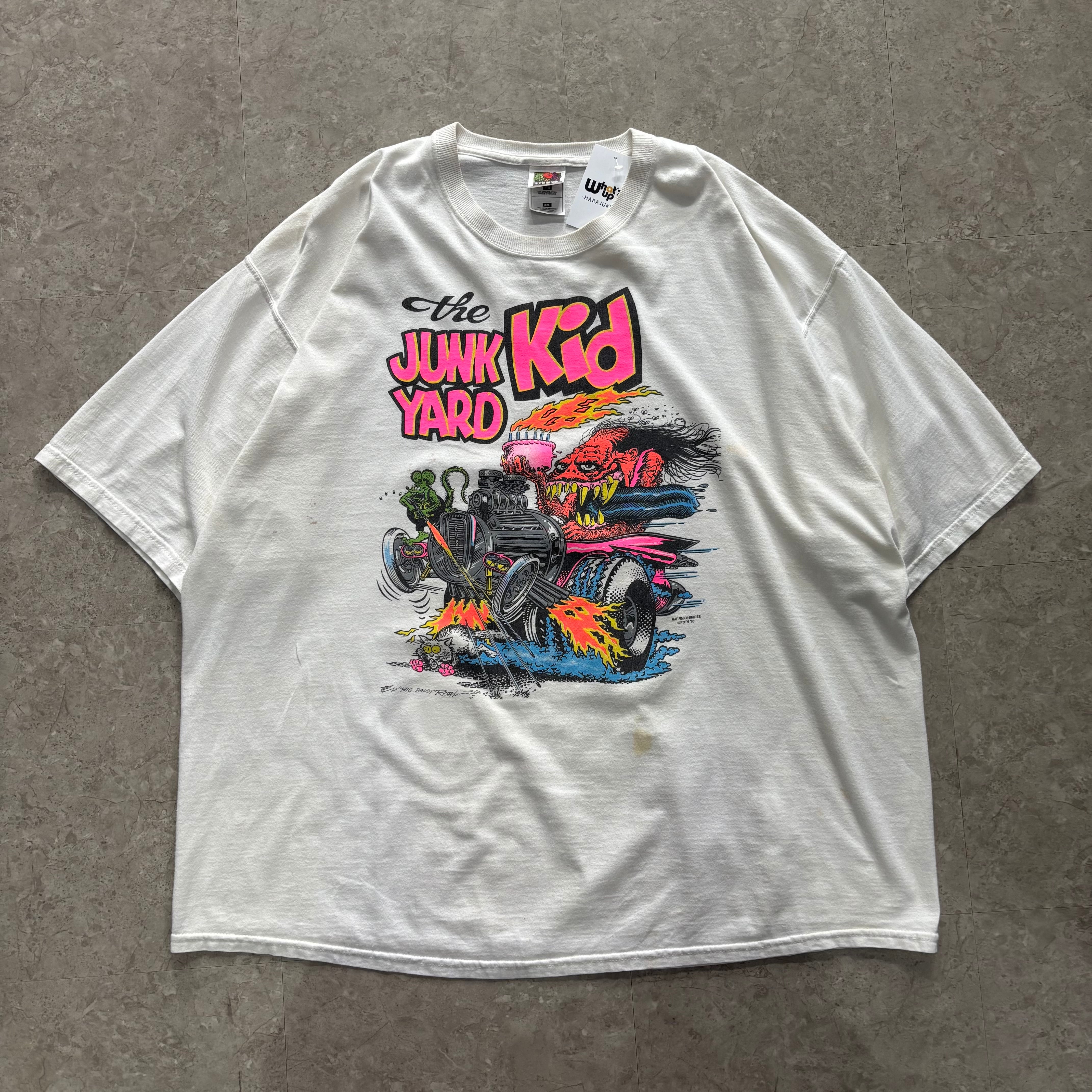 00s RAT FINK "The JUNK YARD Kid" T-shirt【仙台店】
