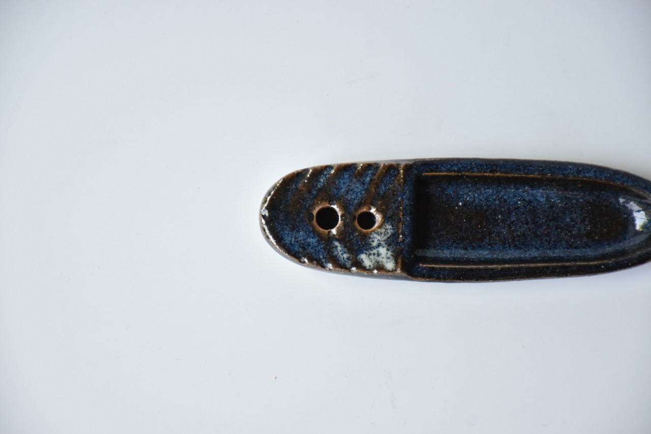 小代瑞穂窯 / 福田るい : 香立 / 花入 (小) ㉒