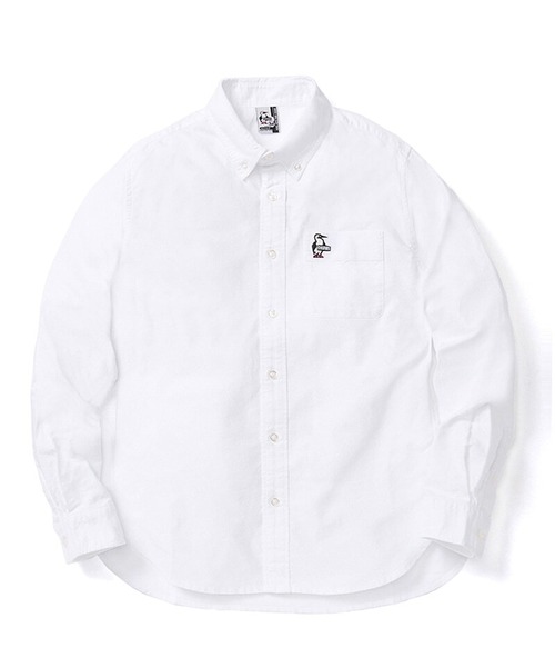 CHUMS (チャムス) OX Shirt (オックスシャツ) White Booby (ホワイトブービー) CH02-1150 長袖シャツ