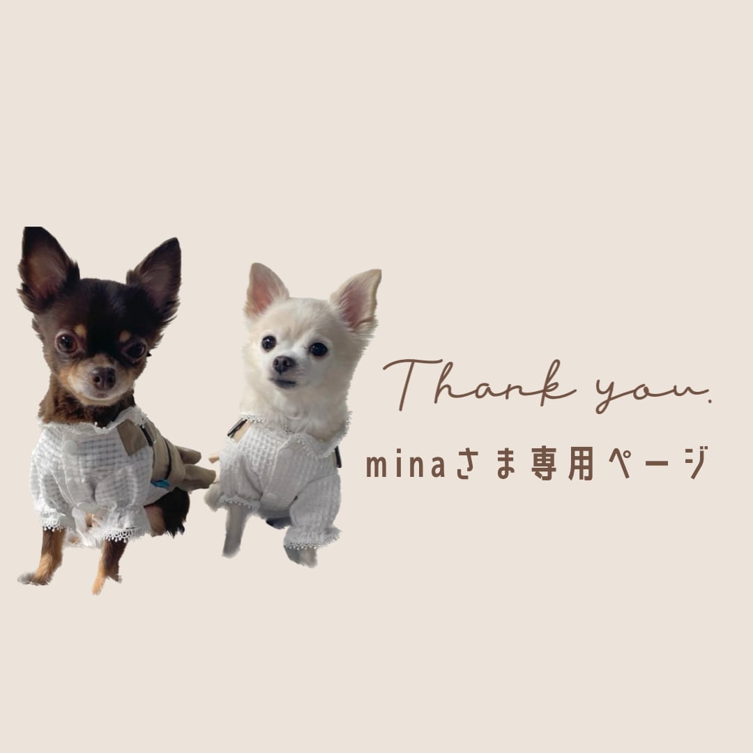 mina 様 専用 ページ