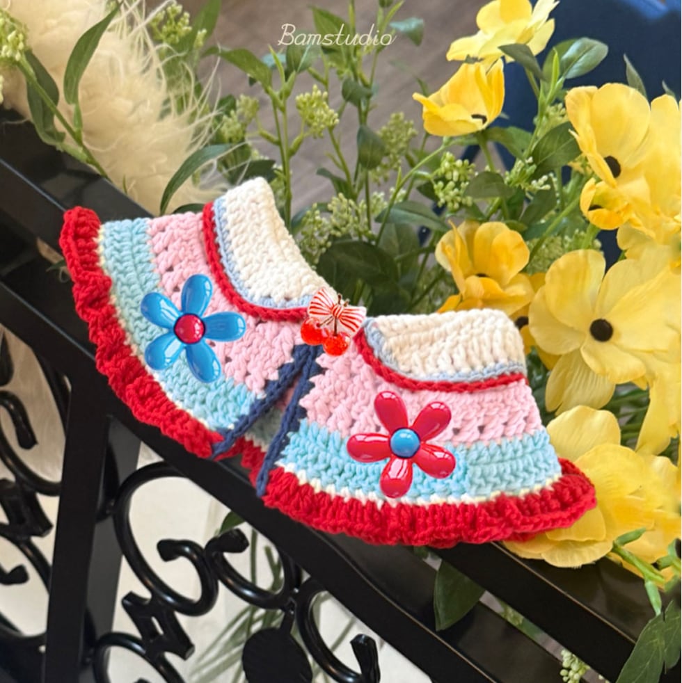 予約【Bam’studio】Flower Pop Cape