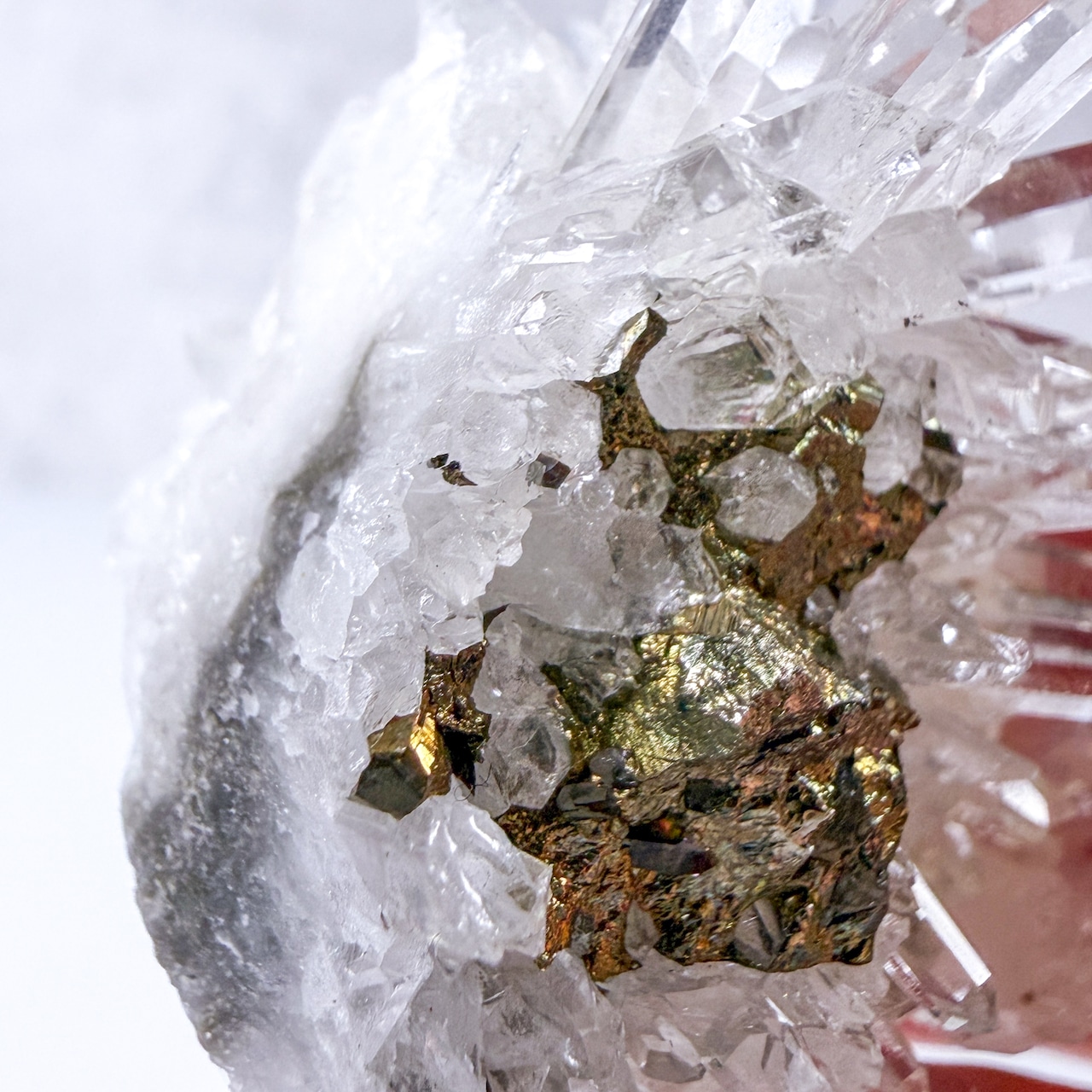 パイライト・水晶クラスター * Pyrite * 天然石