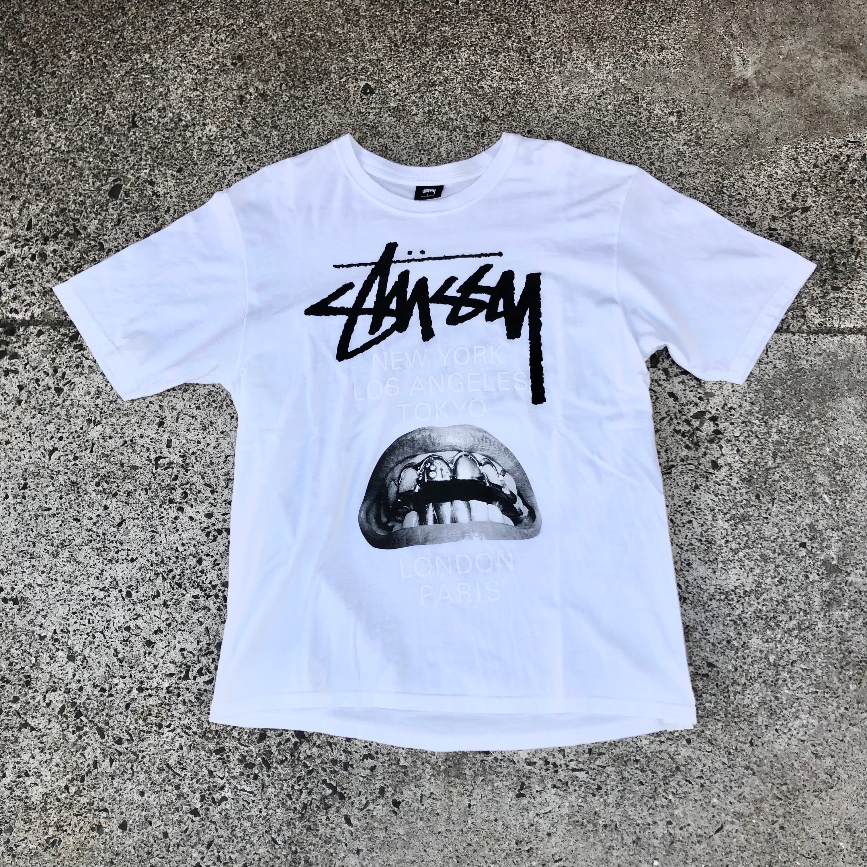 stussy　RICK OWENS WORLD TOUR TEE サイズM