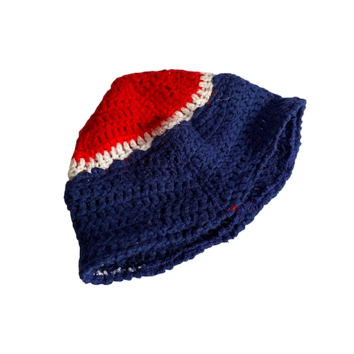 Rebuild crochet HAT blue