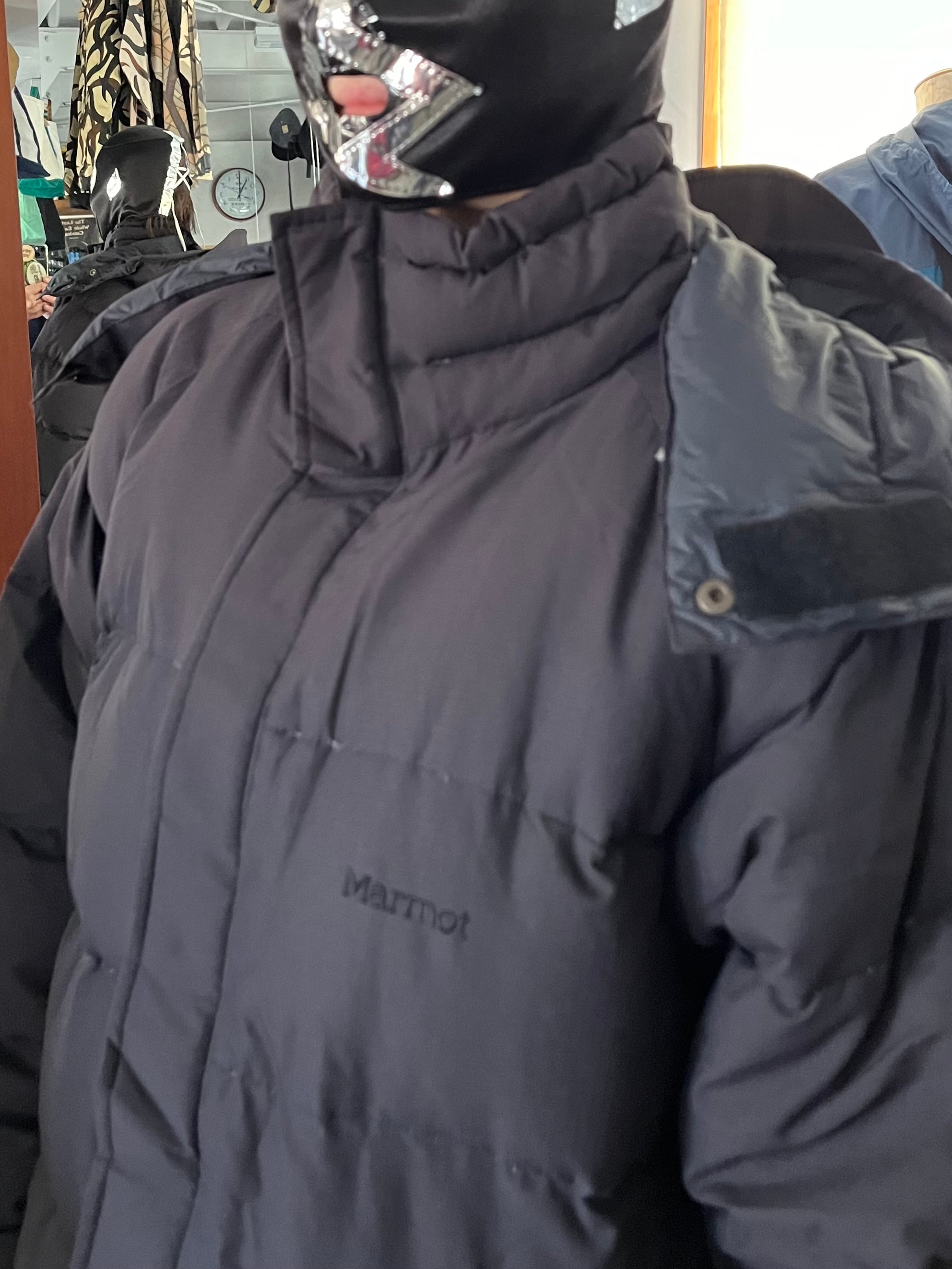 90s Marmot GORE DRYLOFT マーモット ダウンジャケット 90s Marmot マーモット ダウンジャケット GORE DRYLOFT オールブラック