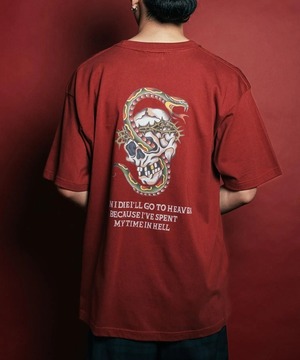 Subciety / Skull winder tee / Tシャツ / 152-40136