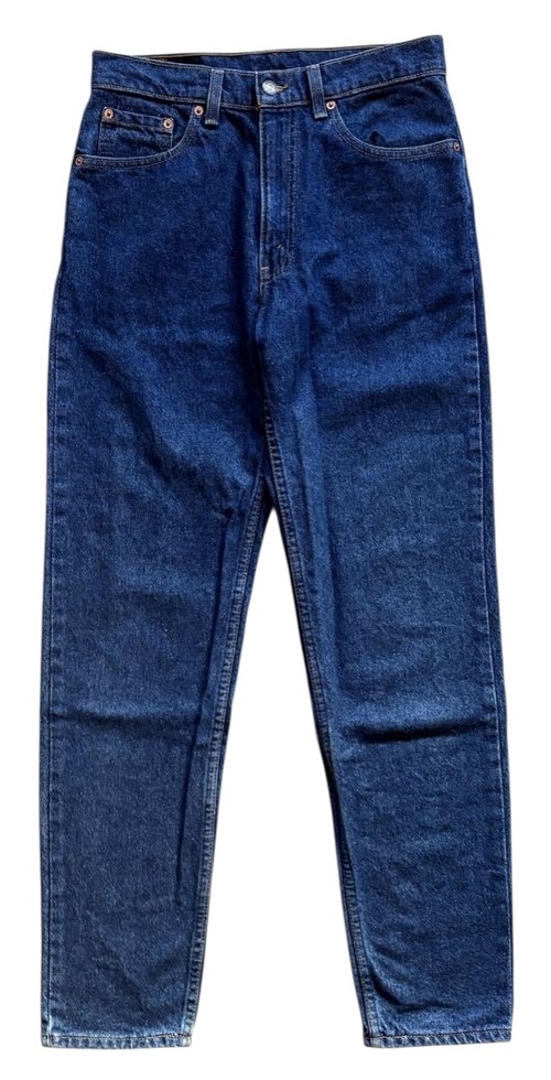 【USA製】90s LEVIS 610-0217 リーバイス テーパード ハイウエスト ジーンズ デニムパンツ W31 インディゴ 濃紺 VINTAGE アメリカ製 正規
