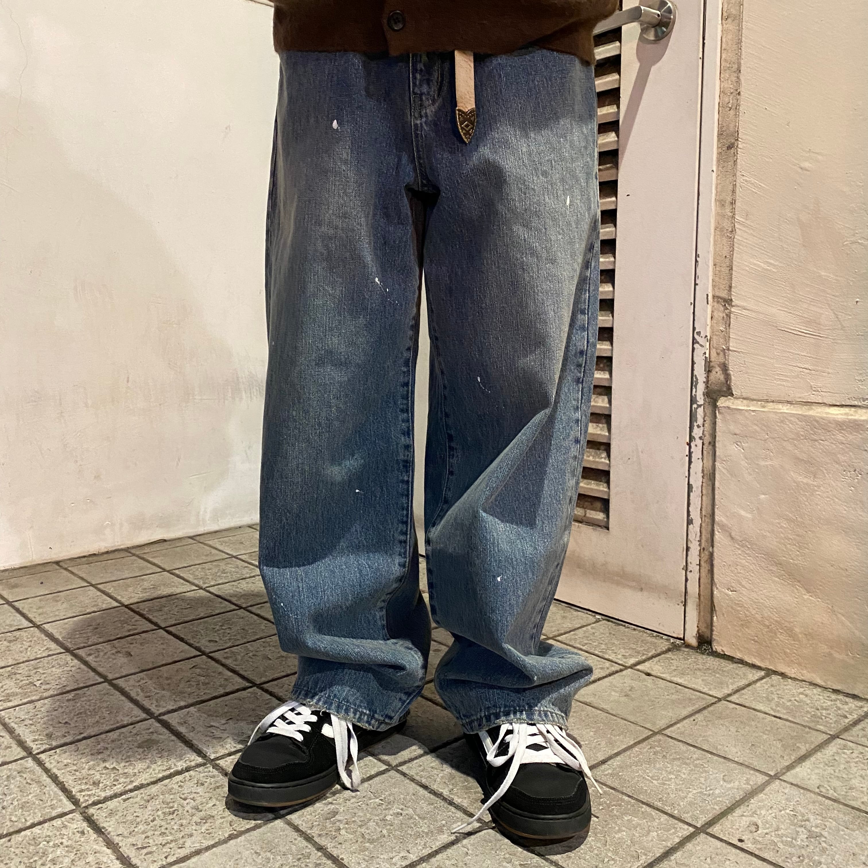 F-LAGSTUF-F FADE BAGGIE DENIM PANTS (INDIGO) | HEIGHTS Online Store