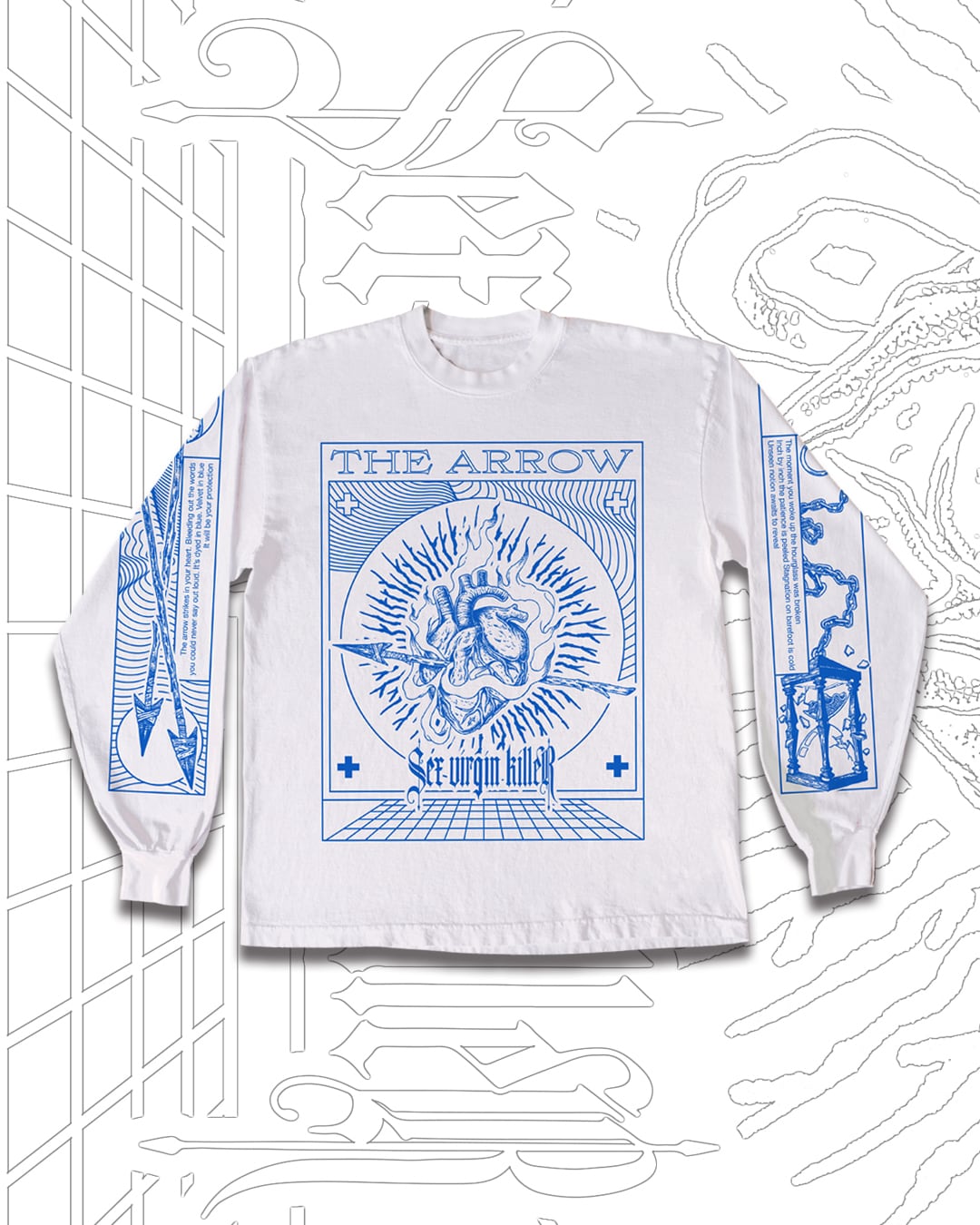 Sex Virgin Killer 『The Arrow』Long Sleeve T-shirts (Design by