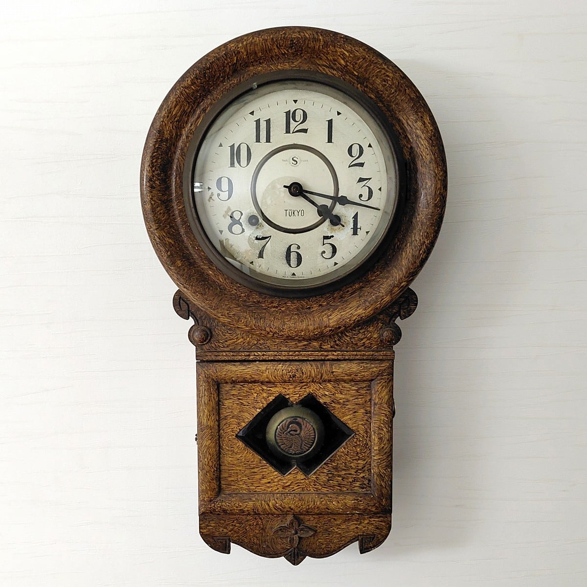 東京時計・ボンボン時計・壁掛け時計・振り子時計・昭和レトロ・No