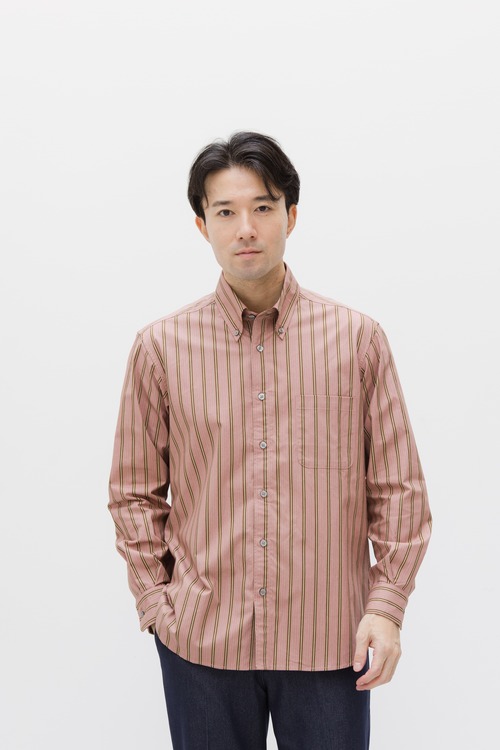 長袖ボタンダウンシャツ