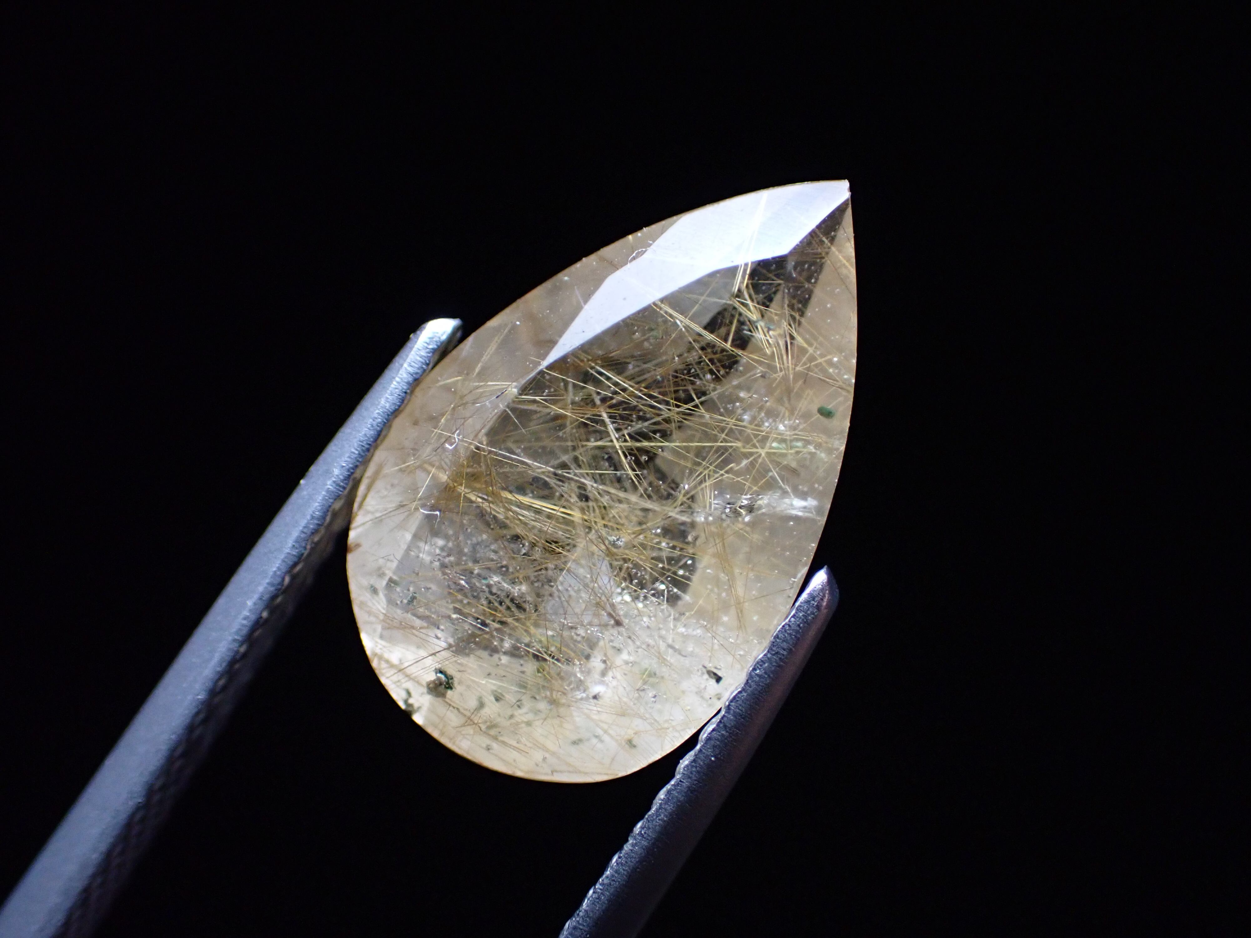 ラブラドライト ルース カボション KK1854a | MineralQuest