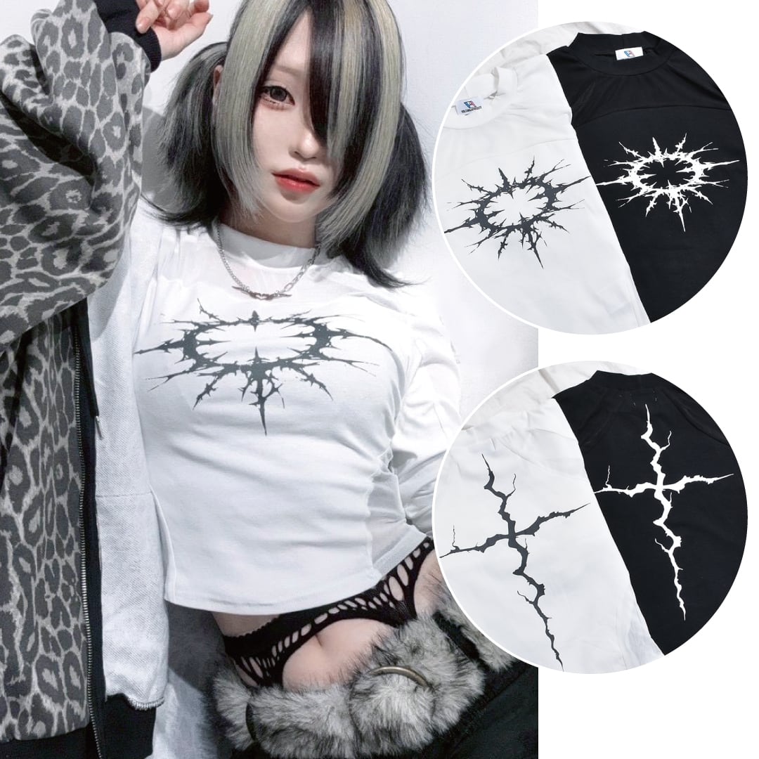 【10/29 完売WHITE再入荷!】新作★メッシュドッキングピタロンT