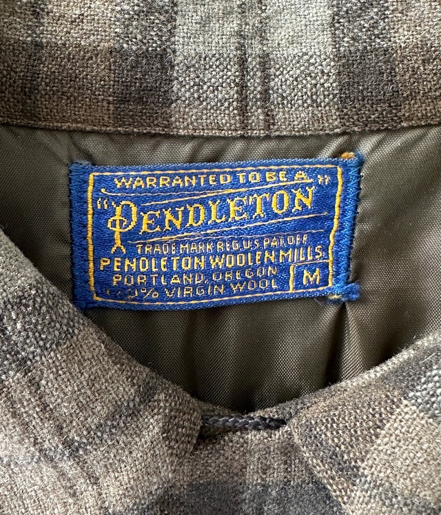 -Pendleton- Vintage 50s M Board Shirt made in USA