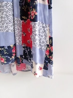 80‘s “Natalie LAUREN” patchwork pattern shirts dress | 80年代パッチワーク柄シャツワンピース