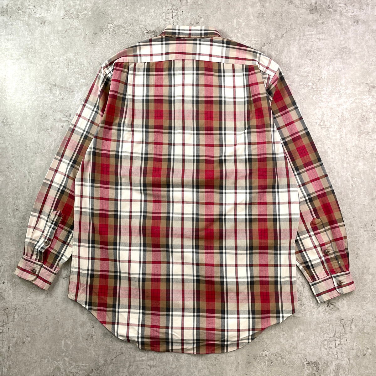 90年代 ラルフローレン ポロカントリー 長袖 チェックシャツ メンズXL