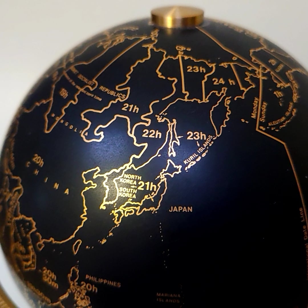 FRANKLIN MINT/フランクリンミント 英国王立地理学会監修 地球儀型