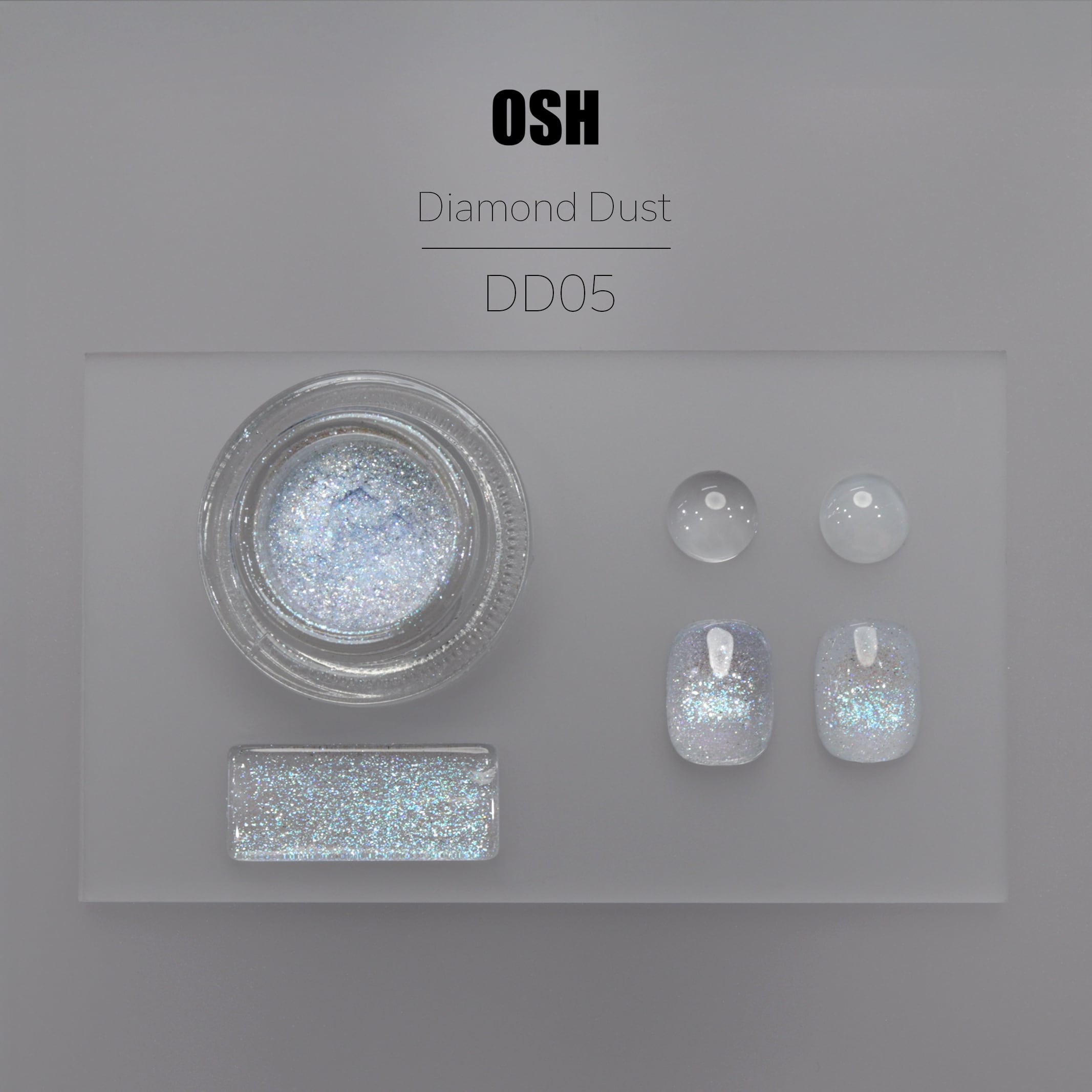 6点セット】ダイヤモンドダストシリーズ & Glitter hour：01:00am | OSH