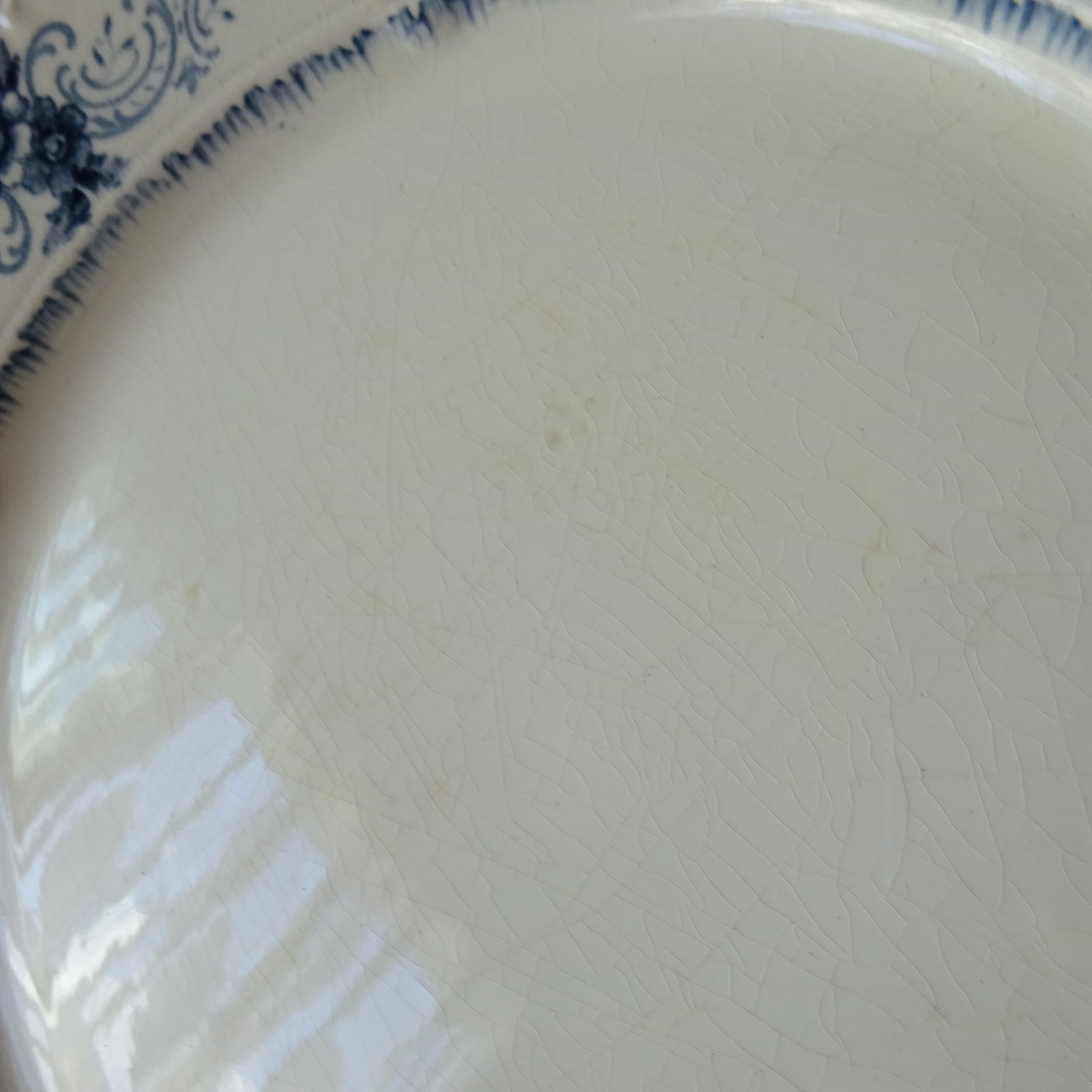 【 Nouveauté 】☆U & C SARREGUEMINES modèle《AÏDA》assiette plate (B)