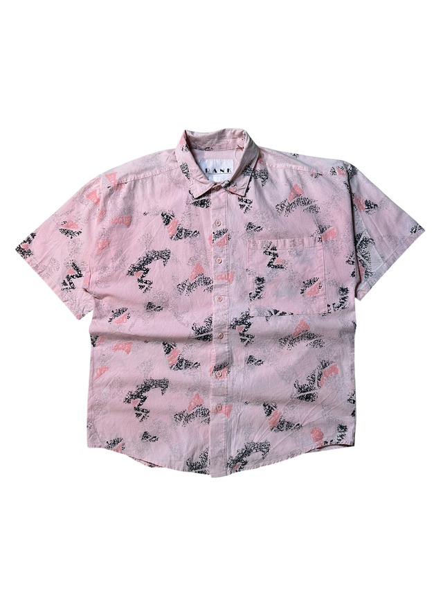 FRANK Abstract Brush Pattern S/S Shirt