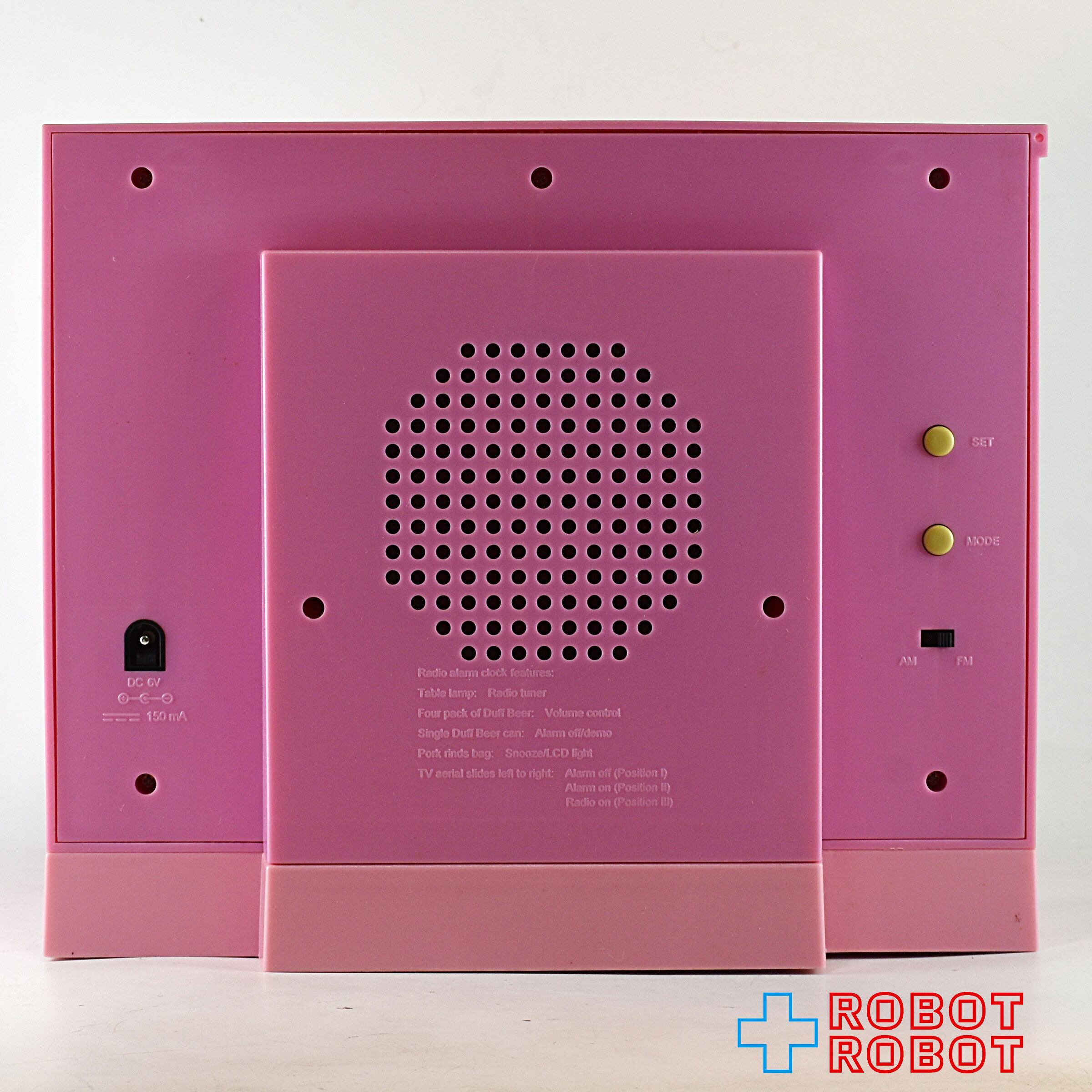 WESCO シンプソンズ ホーマー & バート トーキングラジオ アラーム