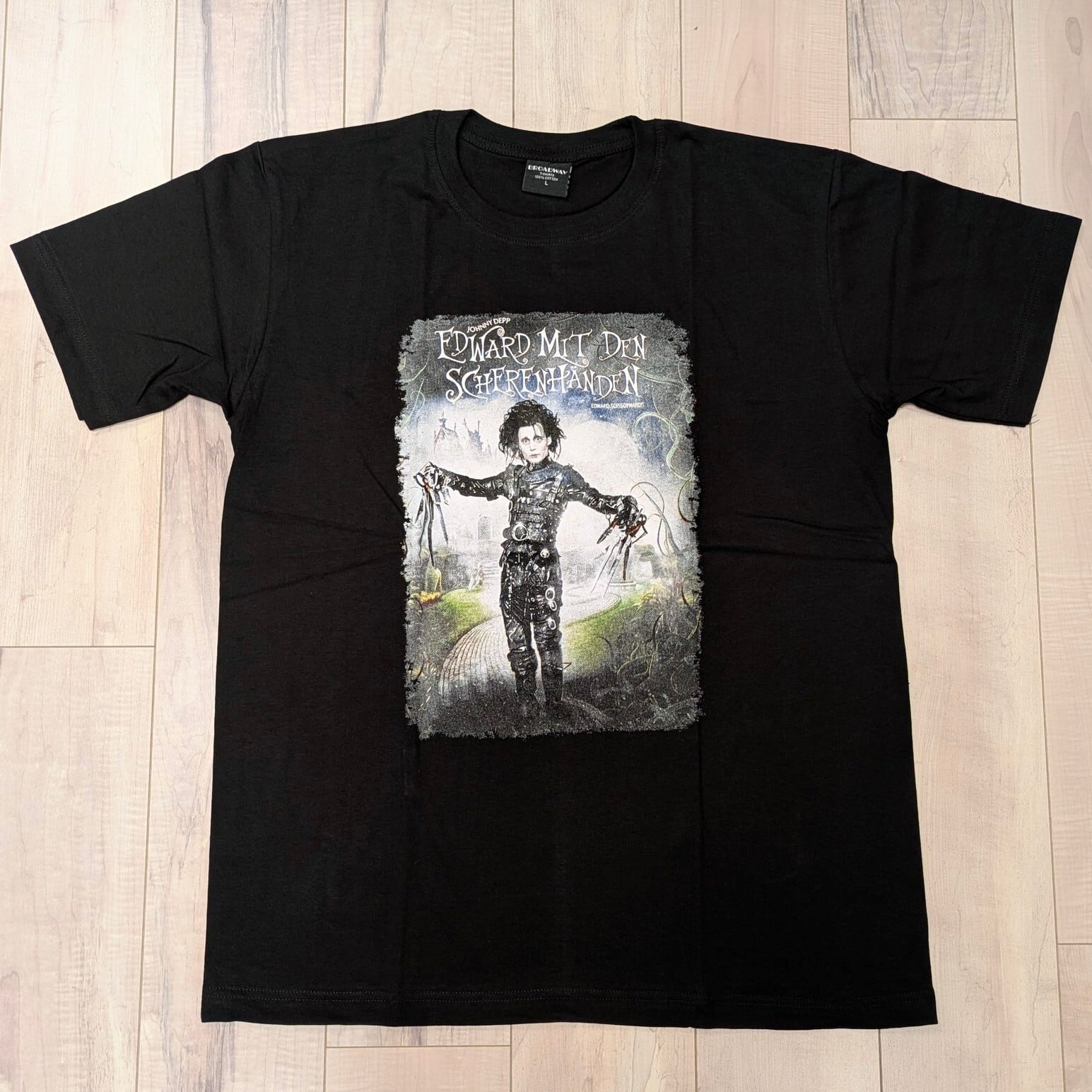 【 Edward Scissorhands / シザーハンズ 】  Edward Scissorhands ( シザーハンズ )  映画Tシャツ / Tシャツ〚アメリカン雑貨 アメトイ〛