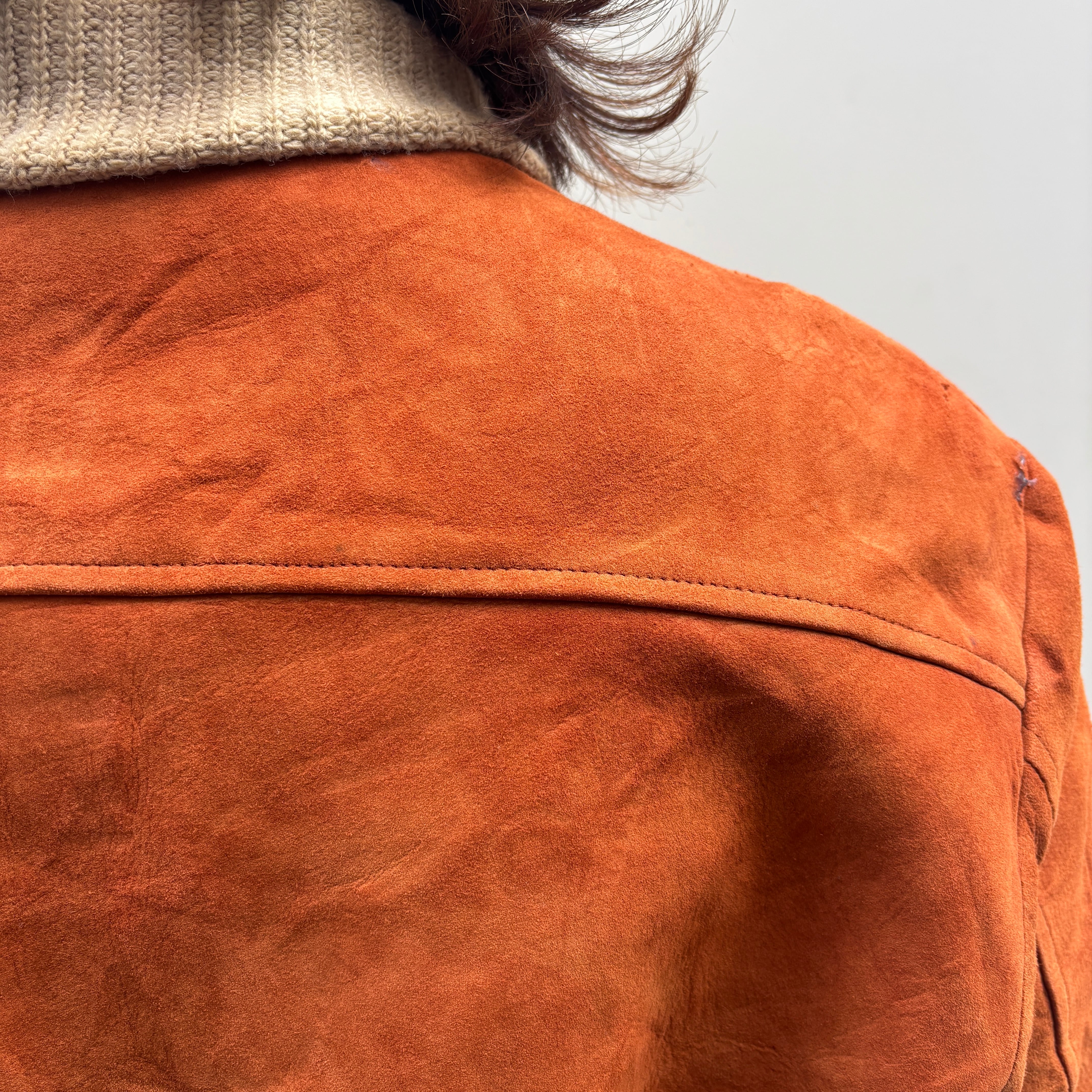 50s USA製 McGregor マクレガー レザー スウェード スポーツジャケット