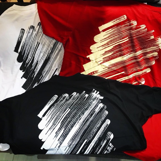 手書き風イラストビックシルエットtシャツ Ruhm