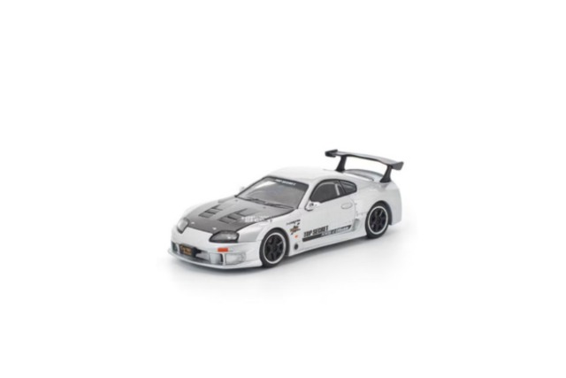 POP RACE 1/64 TOP SECRET GT300 SUPRA SILVER