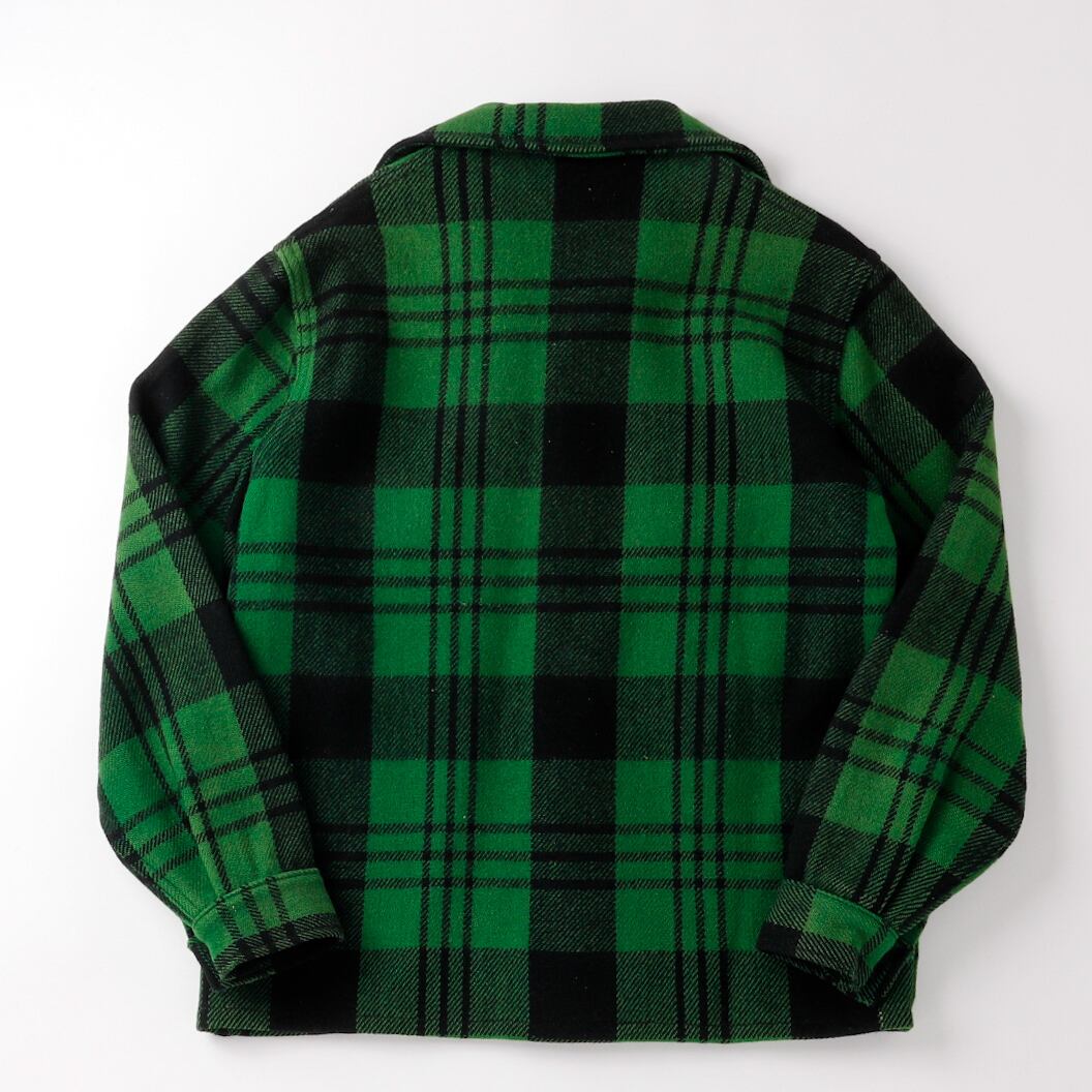 極美品】60s special vintage wool check flannel jacket mint