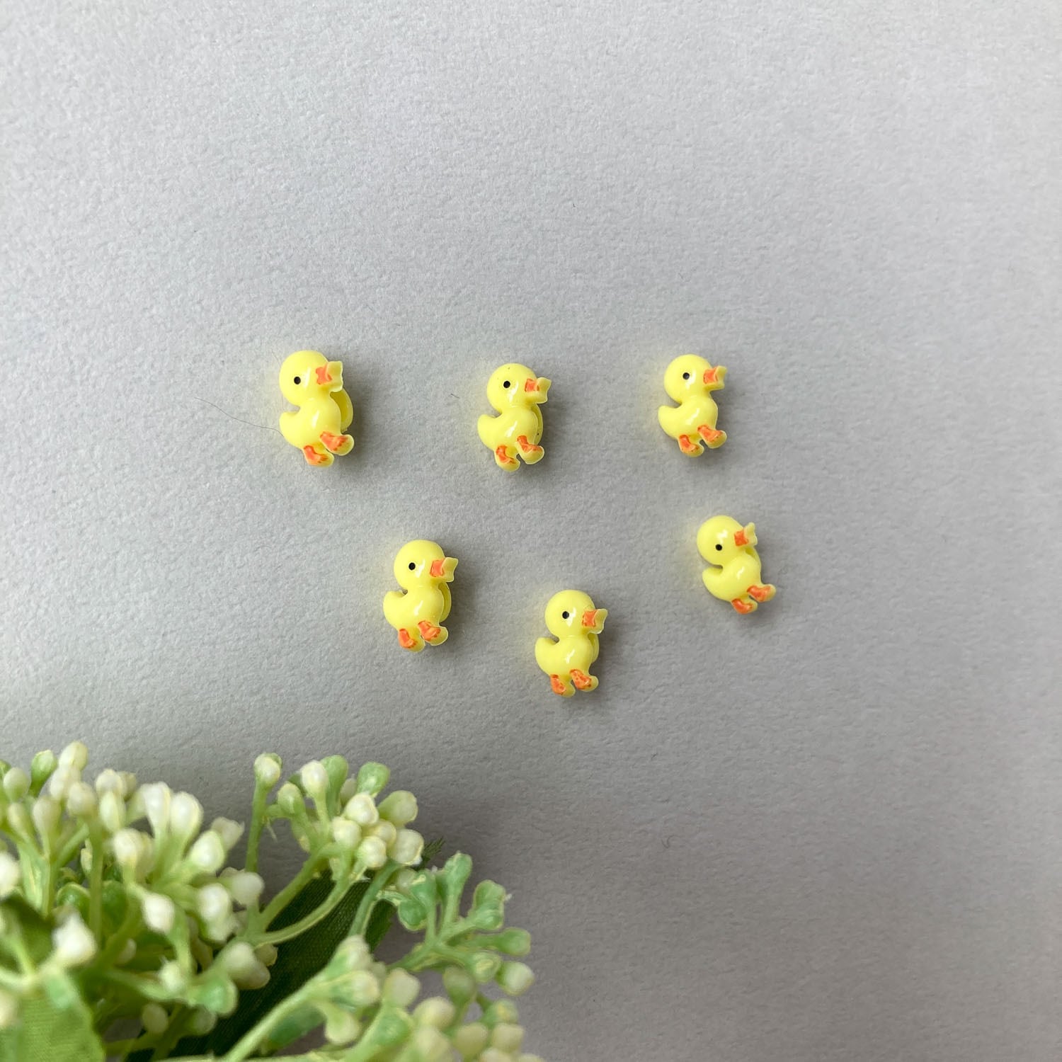 ひよこボタンパック（6p・22mm） | Dua-アクセサリーパーツショップ