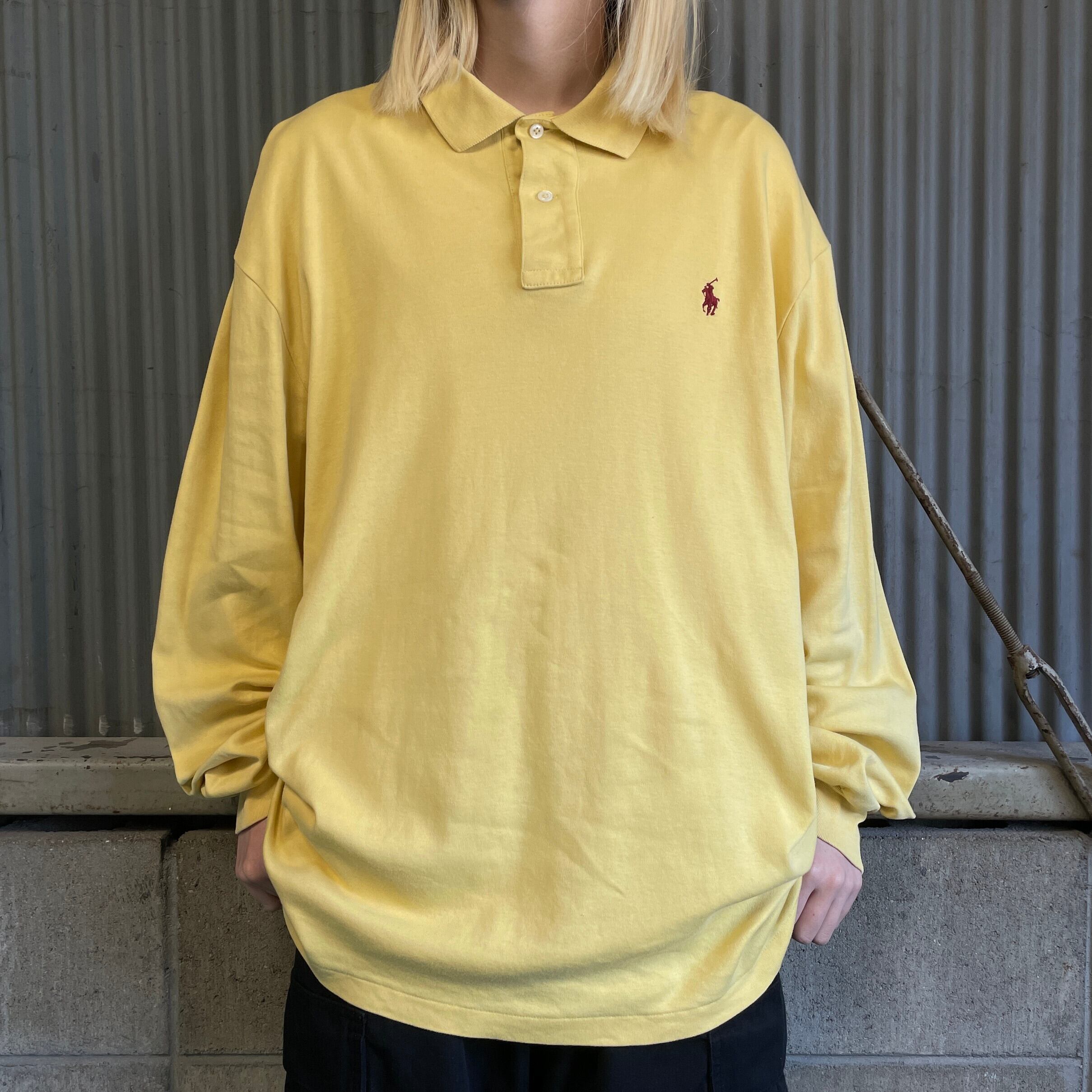 Polo by Ralph Lauren オールドラルフローレン 長袖ポロシャツ メンズL