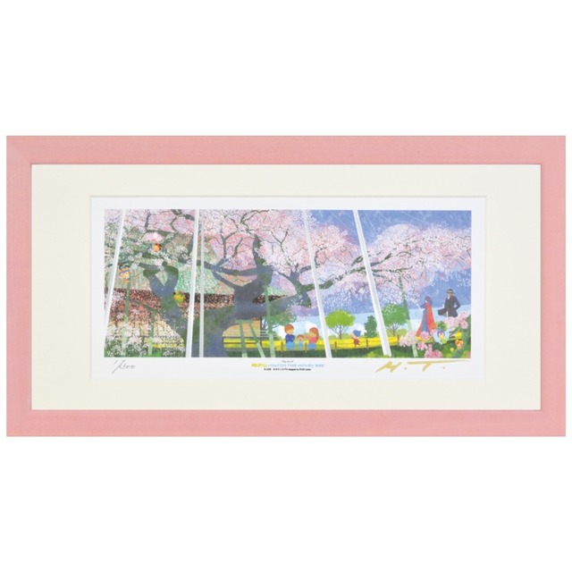 妖怪人間ベム×みなしごハッチ×はりたつお 「満開」茨城県龍ヶ崎市 般若院のシダレザクラ