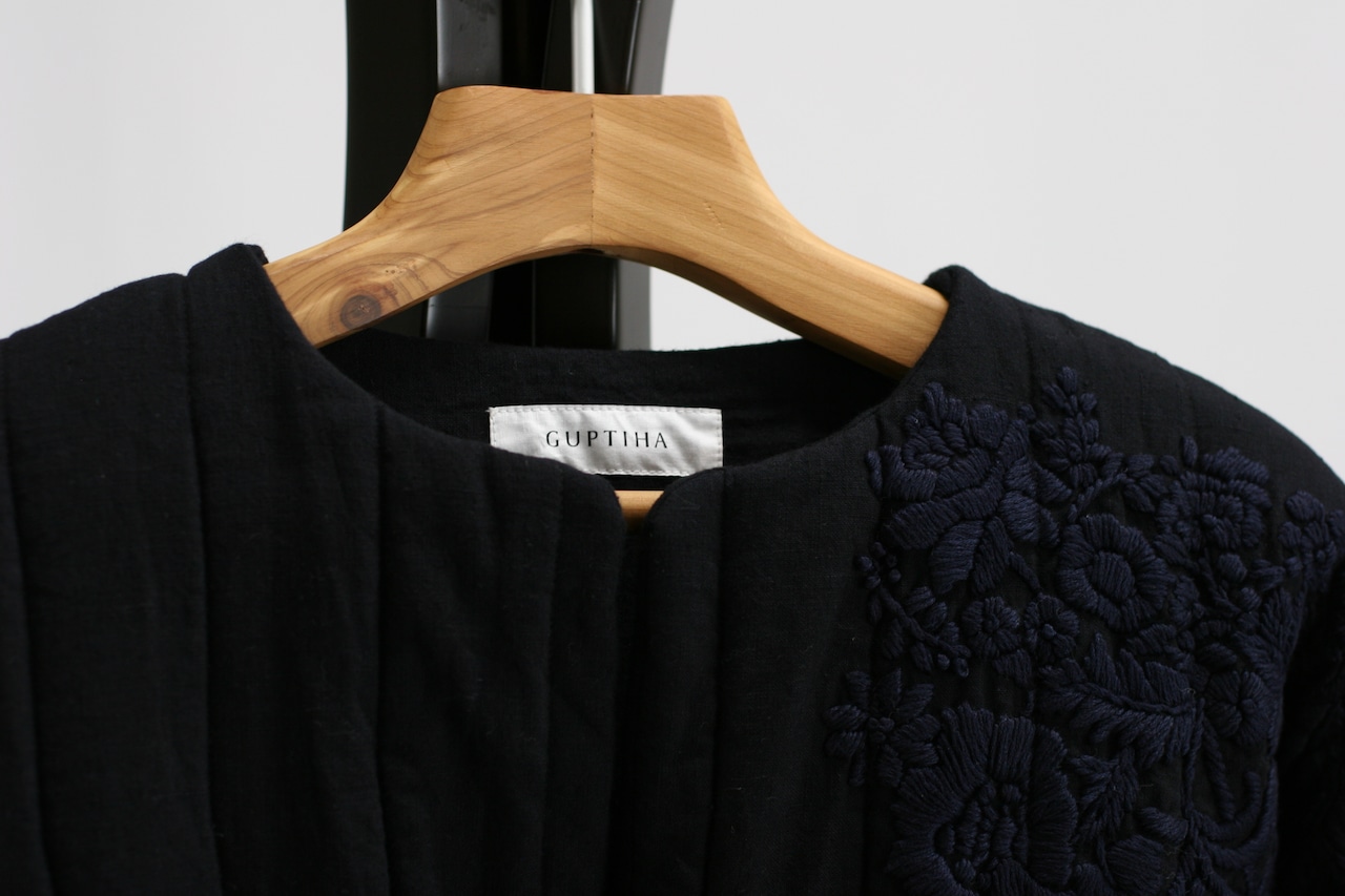 【GUPTIHA】Sobakasu Khadi Quilt Jacket(63413-096)